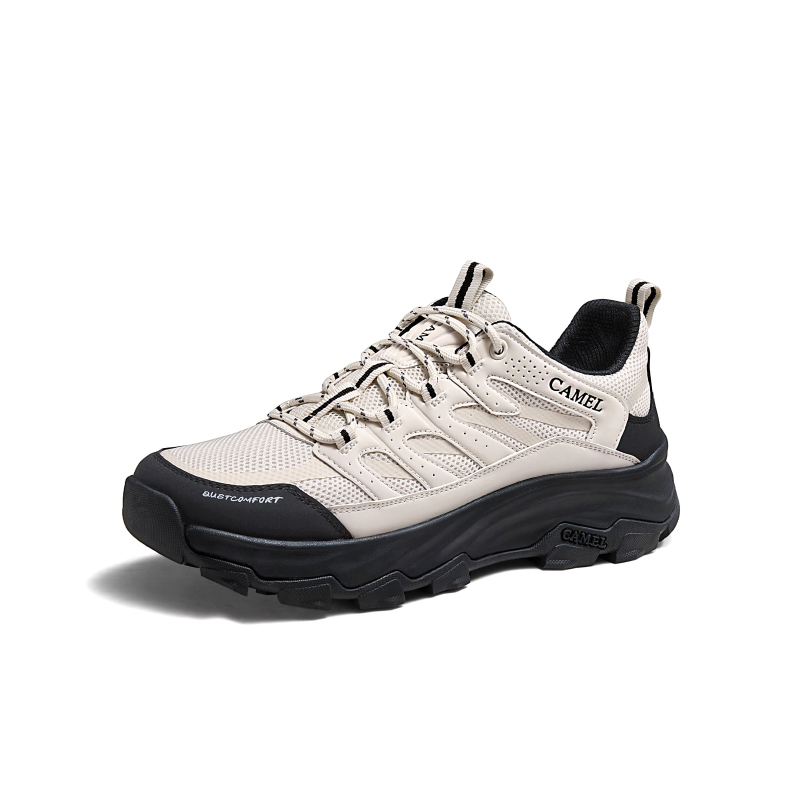 CAMEL Slip Resistant Abrasion Resistant Low top Mountaineering Hiking Shoes Women’s