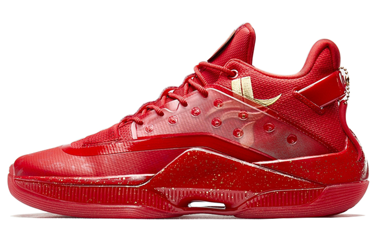 XTEP Levitation 4 Jeremy Lin Tactical Boots Non slip Lightweight Low top Performance Basketball Shoes Men’s China Red