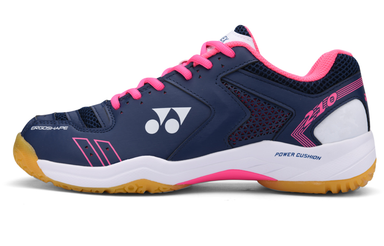 YONEX Power Cushion Badminton Shoes Unisex Low Top Navy Blue/Pink