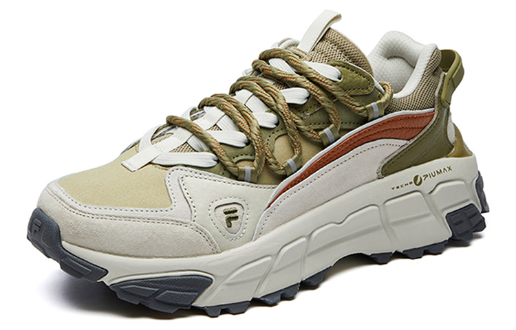 Женские кроссовки Fila FUSION Skyrunner (зеленый холст) — 帆布绿 — фото 2