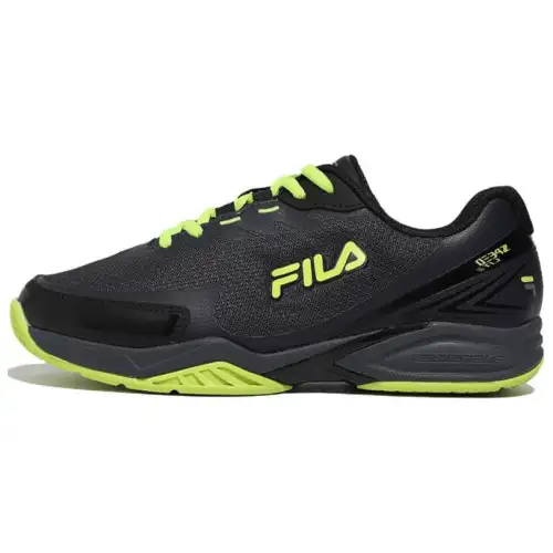FILA Advantage T7 Cushioning Low top Tennis Shoes Unisex Black Green Korean Style