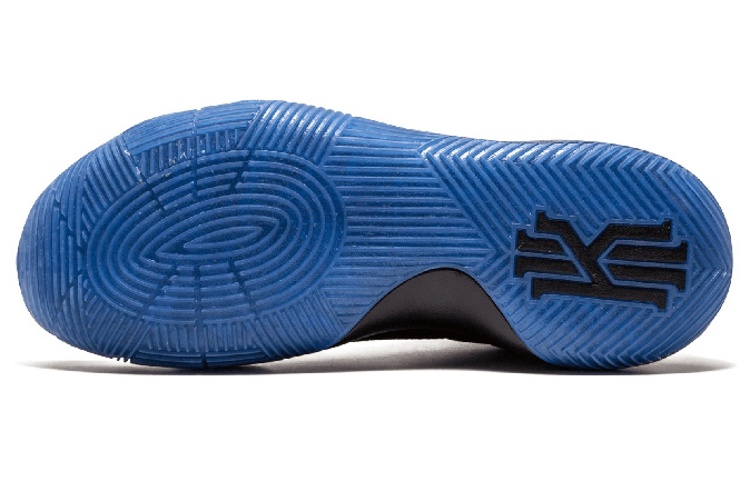Мужские кроссовки Nike Kyrie 2 Duke баскетбольные (черные) — 黑/反光银/宝蓝 — фото 5