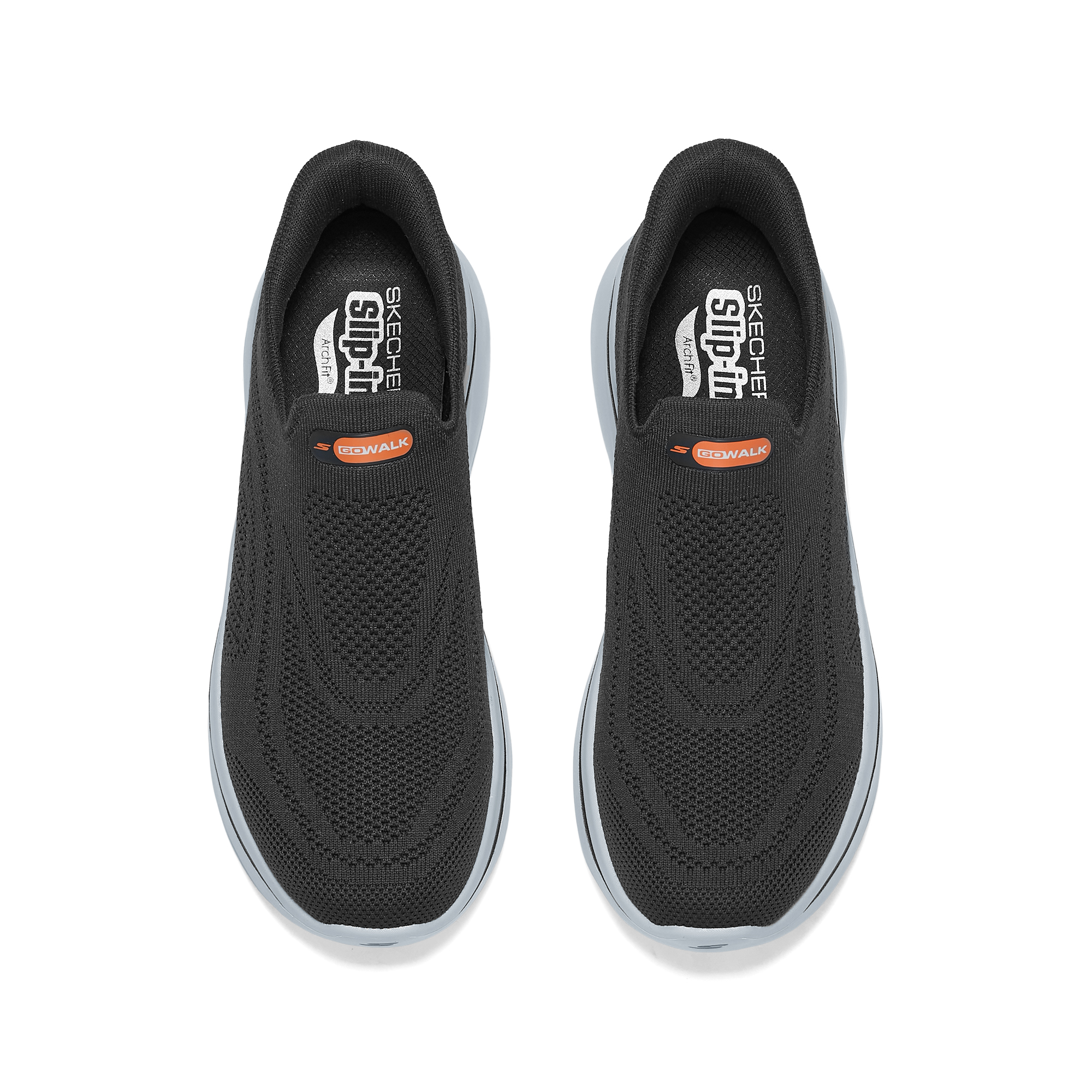 Skechers MEN’S GO WALK Low top Walking Shoes Men’s Black