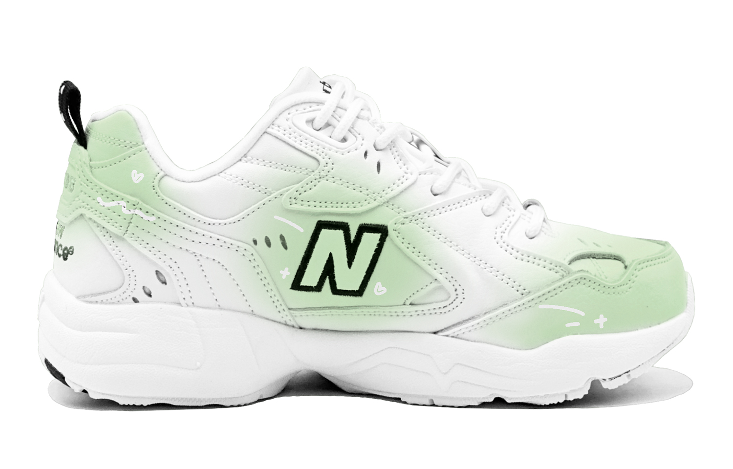 New Balance NB 608 V1 Abrasion Resistant Slip Resistant Low top Training Shoes Women’s Light Green