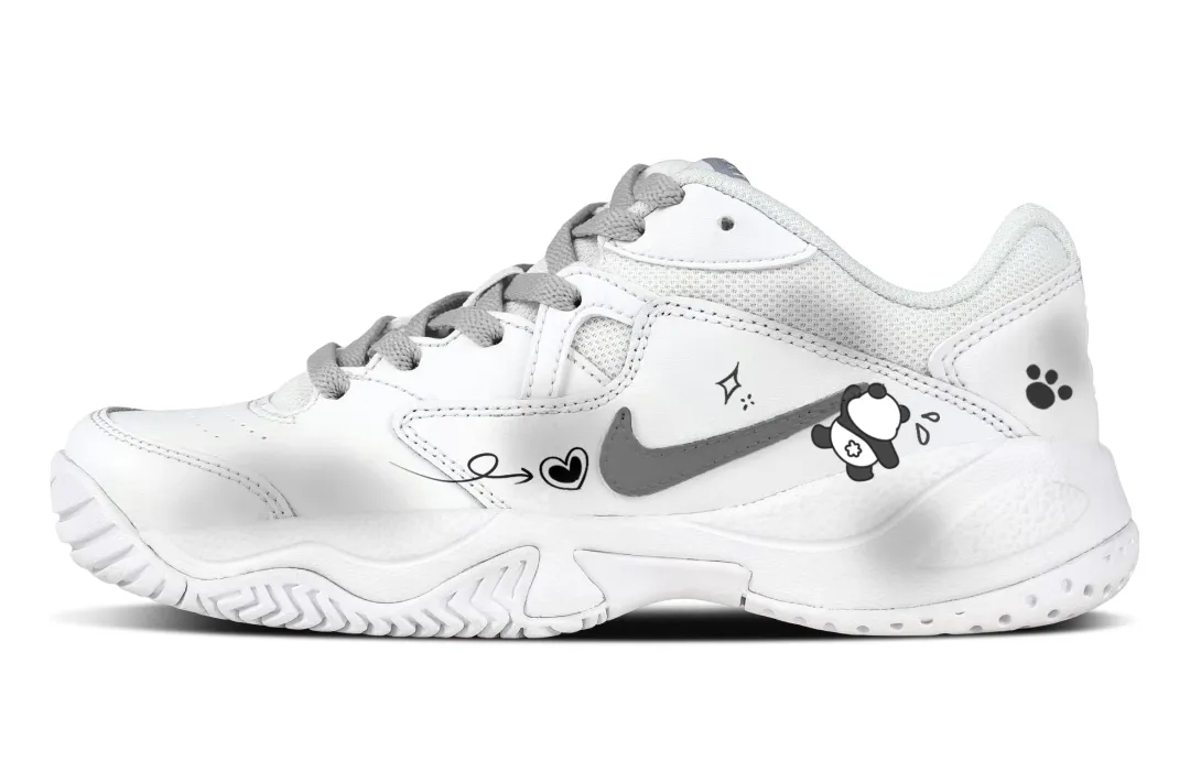Nike Court Lite 2 Climbing Bear Textile, Synthetic Leather Abrasion Resistant Abrasion Resistant Low top Tennis Shoes