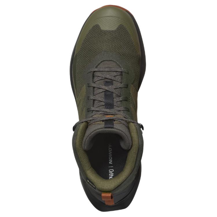 SALOMON Elixir Mid top Mountaineering Shoes Men’s Olive Green