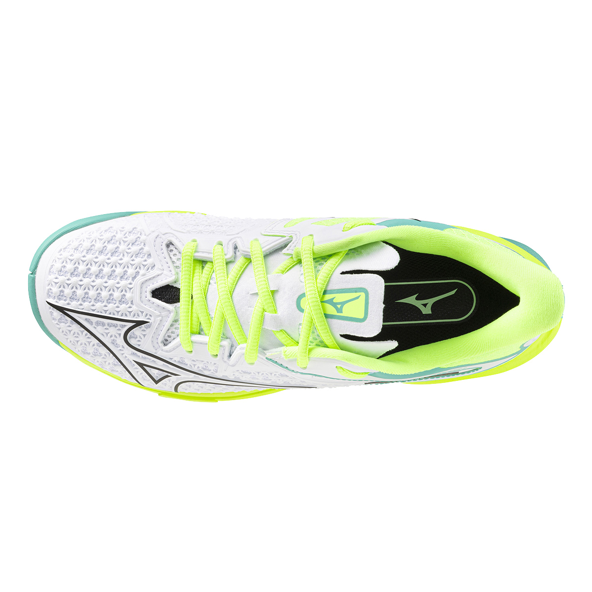 Mizuno Wave Exceed Tour 6 Cushioning Slip Resistant Abrasion Resistant Tennis Shoes Women’s Neon Green