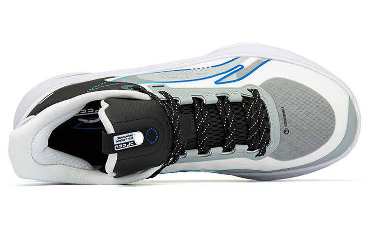 Li Ning Wear resistant, Non slip And Breathable Low top Basketball Shoes Men’s White Black