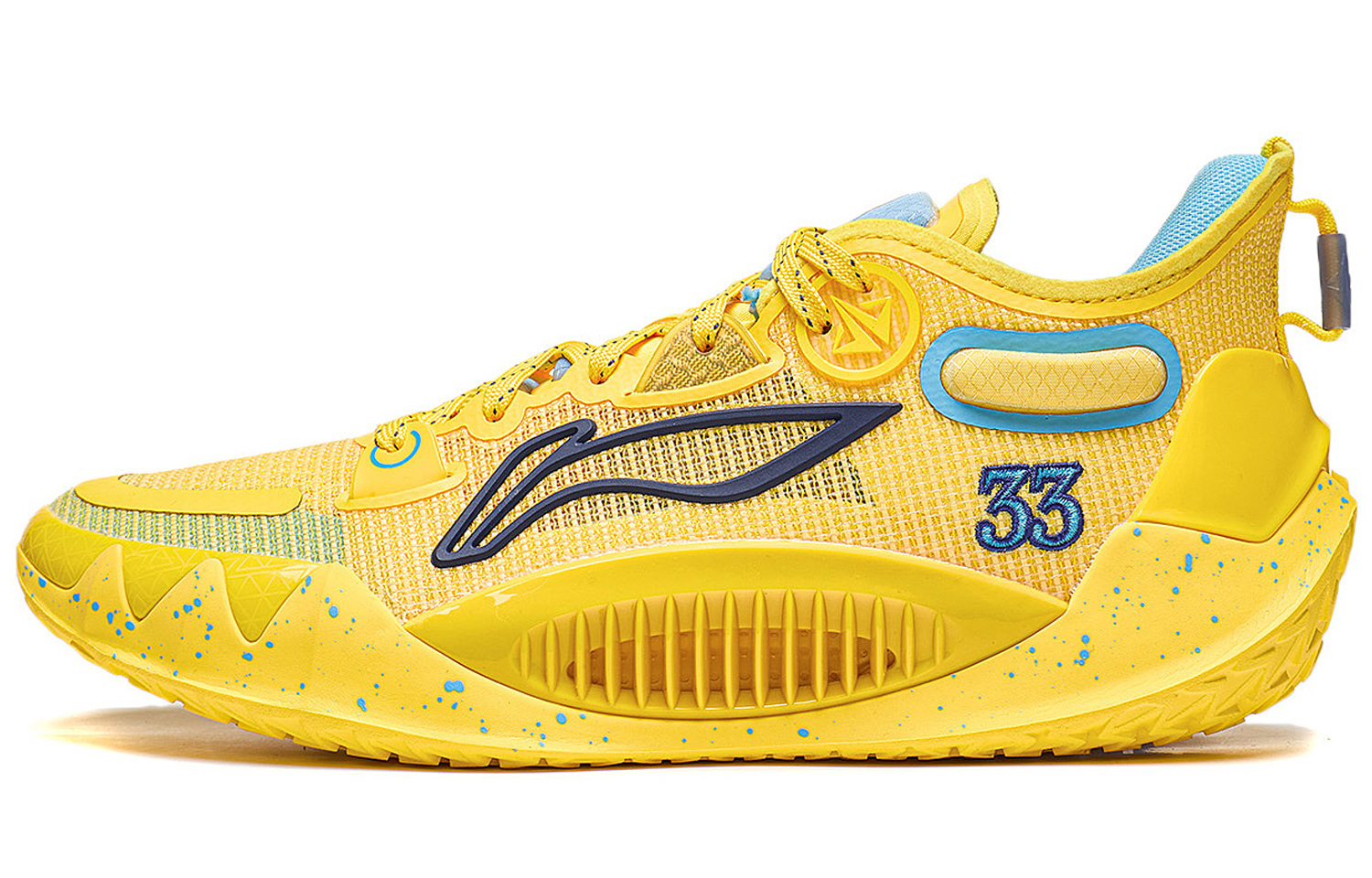 Li Ning JB1 University Slip Resistant, Abrasion Resistant, Breathable Low top Basketball Shoes Men’s Radiant Yellow