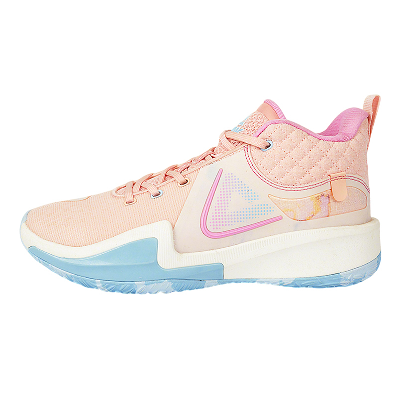 PEAK Cushioning Slip Resistant Abrasion Resistant Anti Rollover Low top Basketball Shoes Men’s Pollen