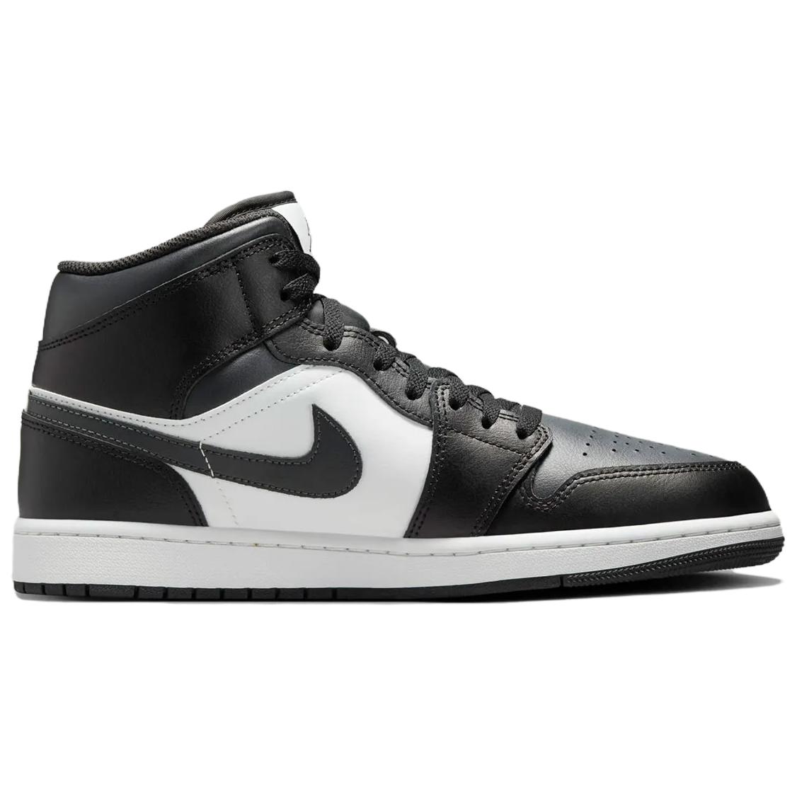 Jordan 1 Mid Off Noir Toe