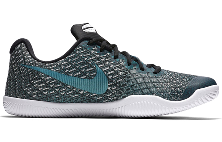 Мужские кроссовки Nike Mamba Instinct Kobe Mentality 3 EP (зелено-черные) — фото 2
