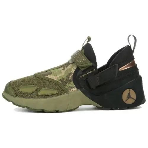 Jordan Trunner Slip Resistant Abrasion Resistant Low top Training Shoes Men's Green Black