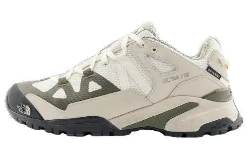THE NORTH FACE ULTRA Cushioning, Wear Resistant Low top Mountaineering Hiking Shoes Women's White Gray