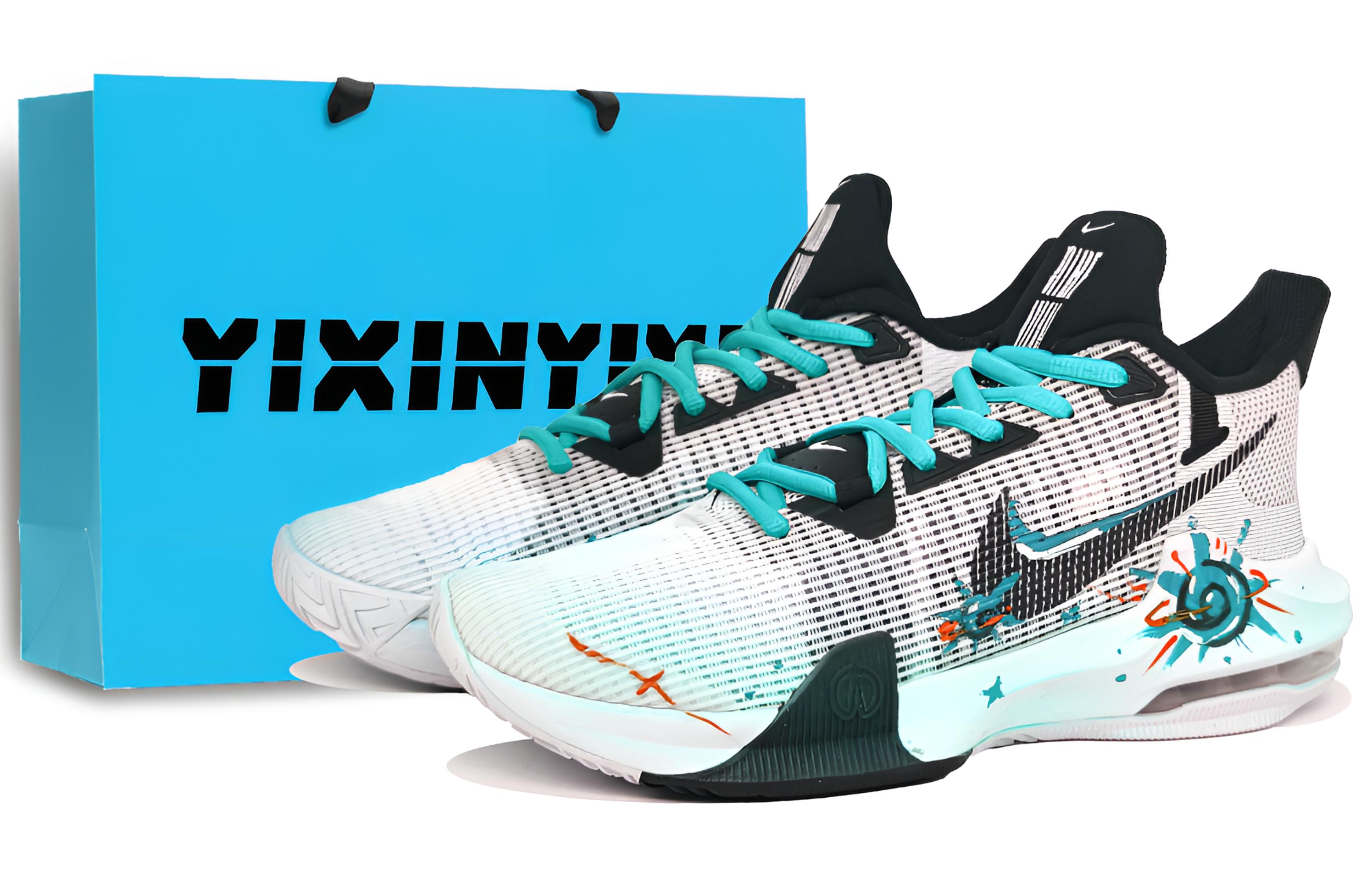 Nike Air Max Impact 3 Slip Resistant Abrasion Resistant Low top Basketball Shoes Men’s Aurora Blue