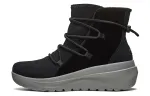 Skechers Skyhigh Ultra Thermal Abrasion Resistant Athleisure Short Snow Boots Women's Black Gray