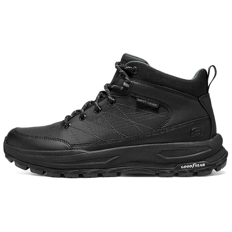 Skechers Zeller Abrasion Resistant Abrasion Resistant Mid top Mountaineering Shoes Men’s Black