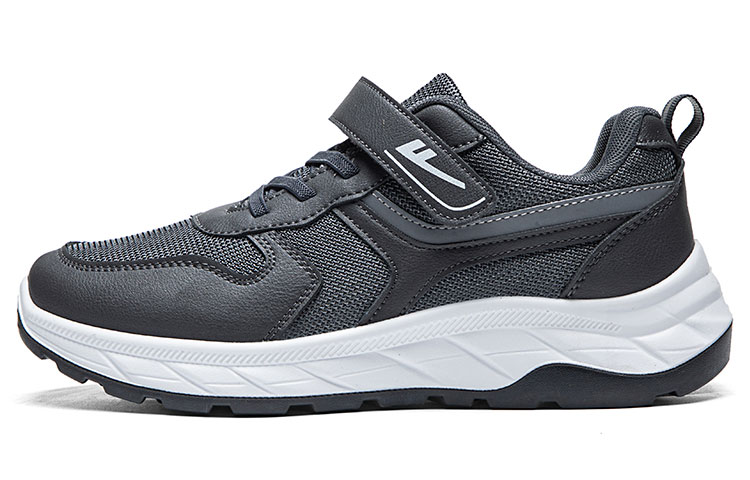 Warrior Soft Sole Dad Shoes Lightweight Low top Casual Shoes Men’s Gray