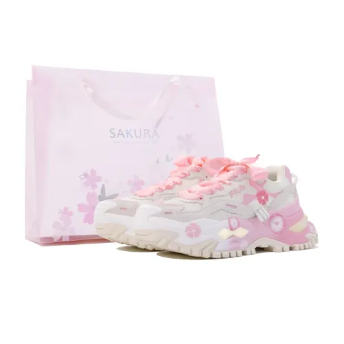 FILA FUSION Bianco Sakura Shadow Dream, Mirage Beast Mesh, Textile