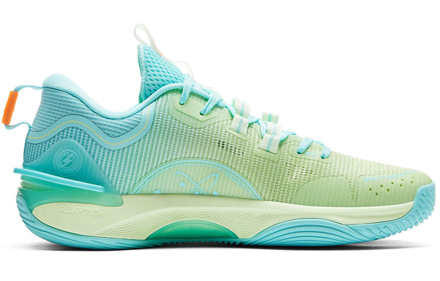 PEAK Basketball Shoes Men’s Low Top Green