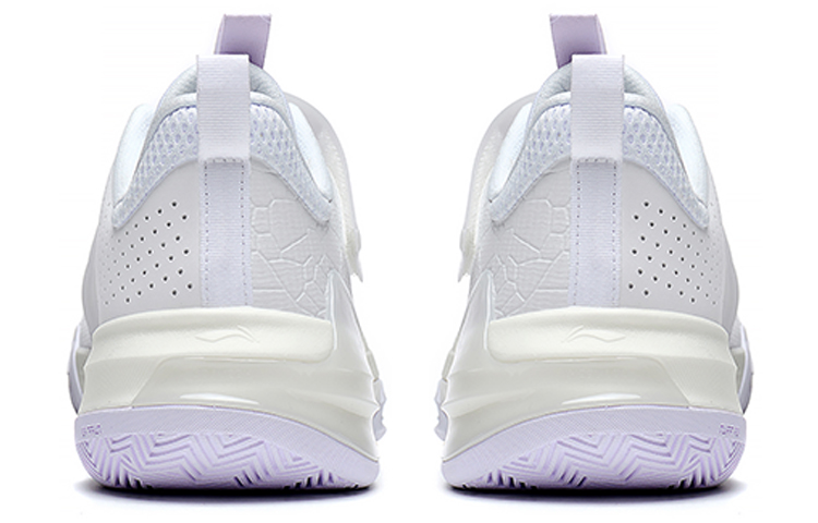 Li Ning Liren3 TEAM Abrasion Resistant Breathable Low top Professional Basketball Shoes Men’s Standard White