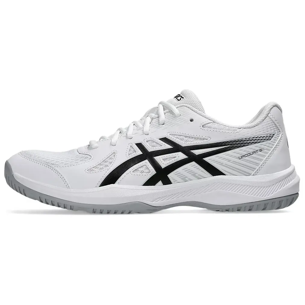 ASICS UPCOURT Cross Border 6 Comfortable Abrasion Resistant Low top Training Shoes Men's White