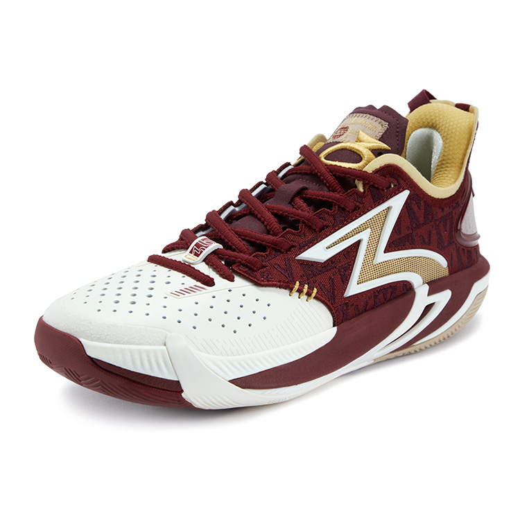 361° BIG3 6.0 Pro Steed Cushioning, Wear Resistant Low top Basketball Shoes Men’s Black Cherry