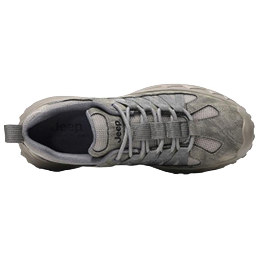 Jeep Soft And Comfortable Low top Hiking Shoes Men’s Ancient Dust Gray