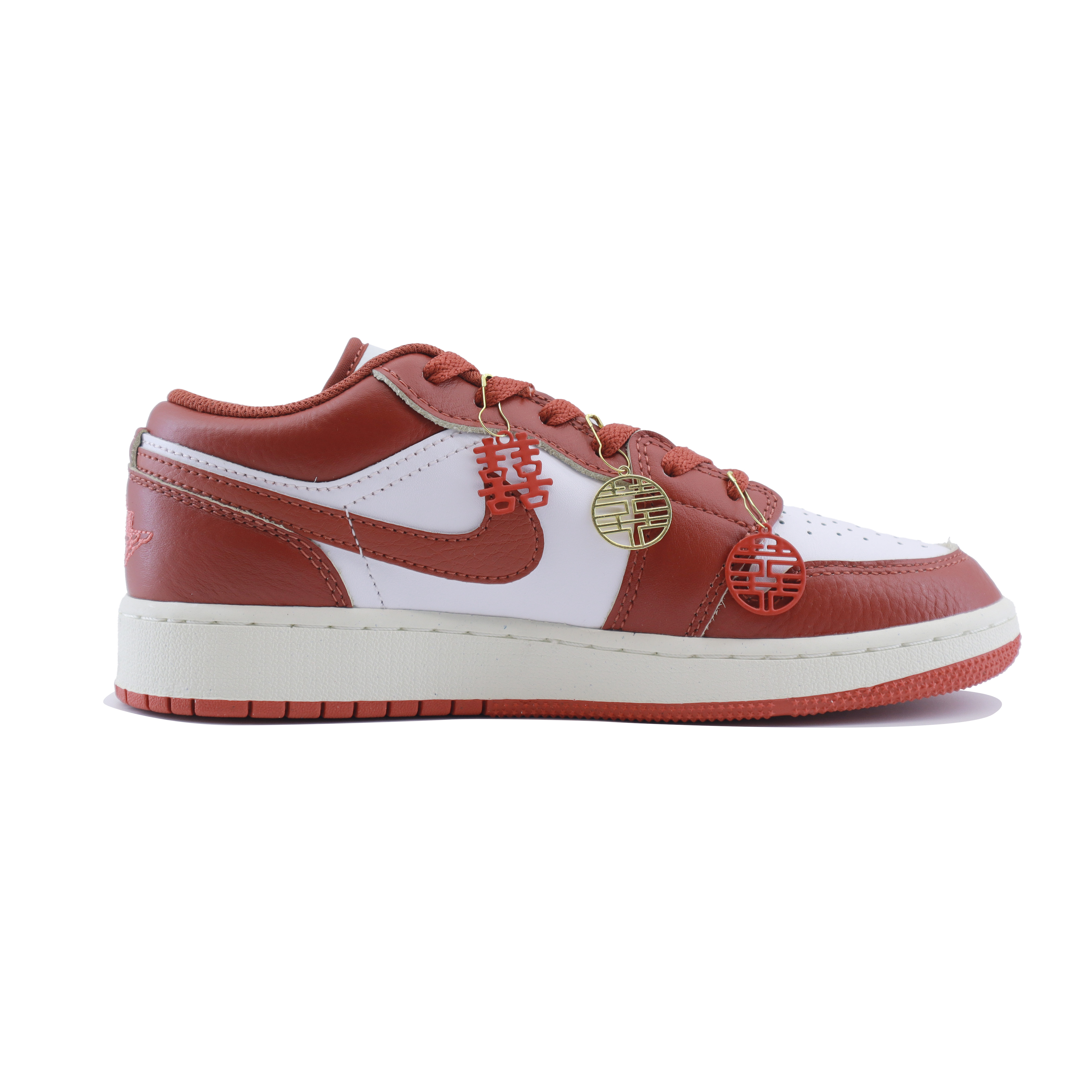 Jordan Air Jordan 1 GS Joyful Heaven Slip Resistant Abrasion Resistant Low top Vintage Basketball Shoes Women’s