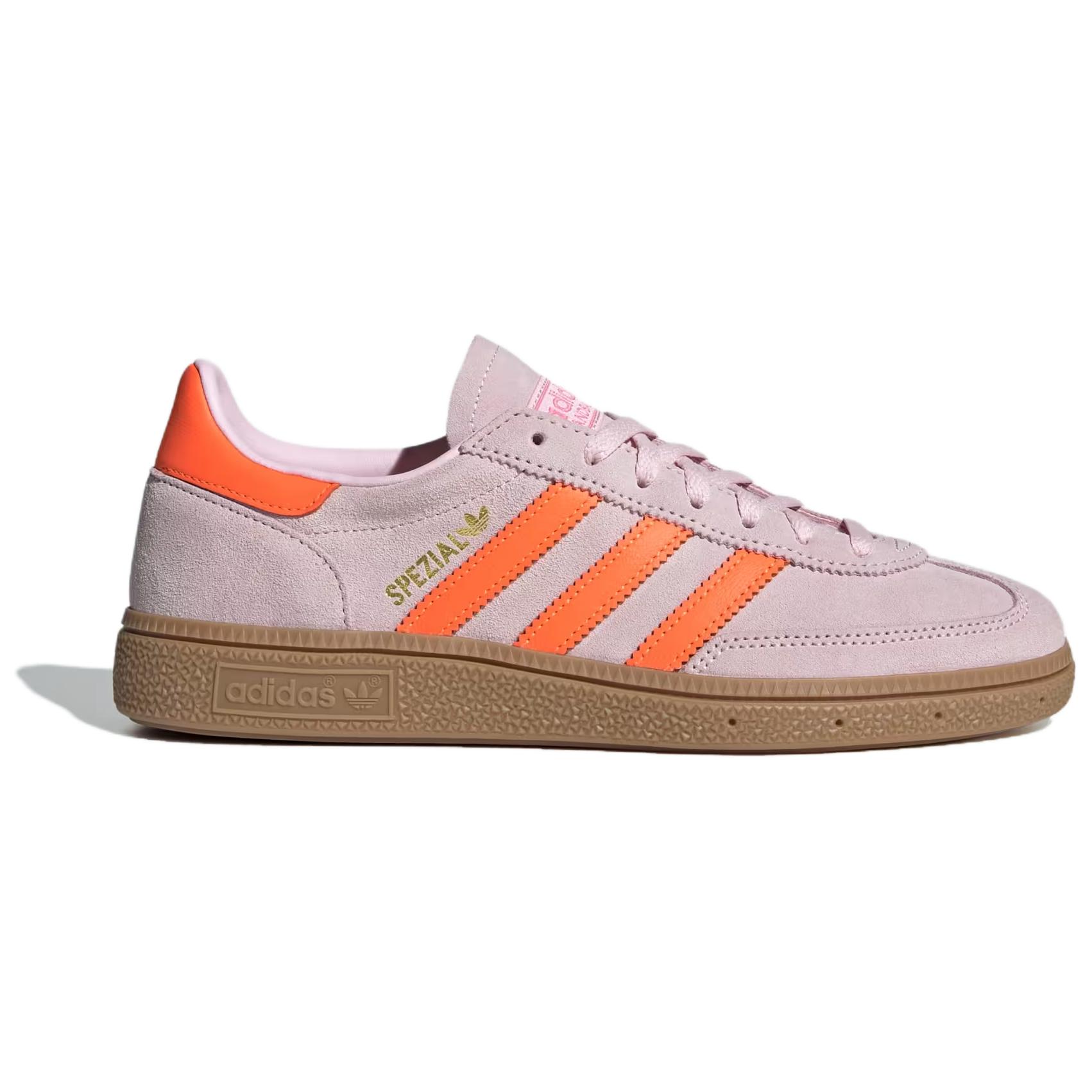 Adidas Originals HANDBALL SPEZIAL Comfortable Abrasion Resistant Abrasion Resistant Low top Training Shoes Women’s Pink