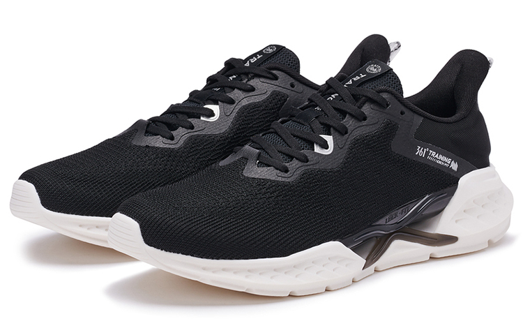 361° Training Shoes Men’s Low Top Obsidian Black/Silver White