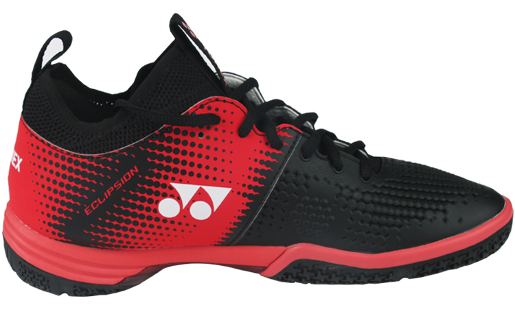 YONEX Power Cushion Breathable Lightweight Rebound Low top Badminton Shoes Men’s Black Red