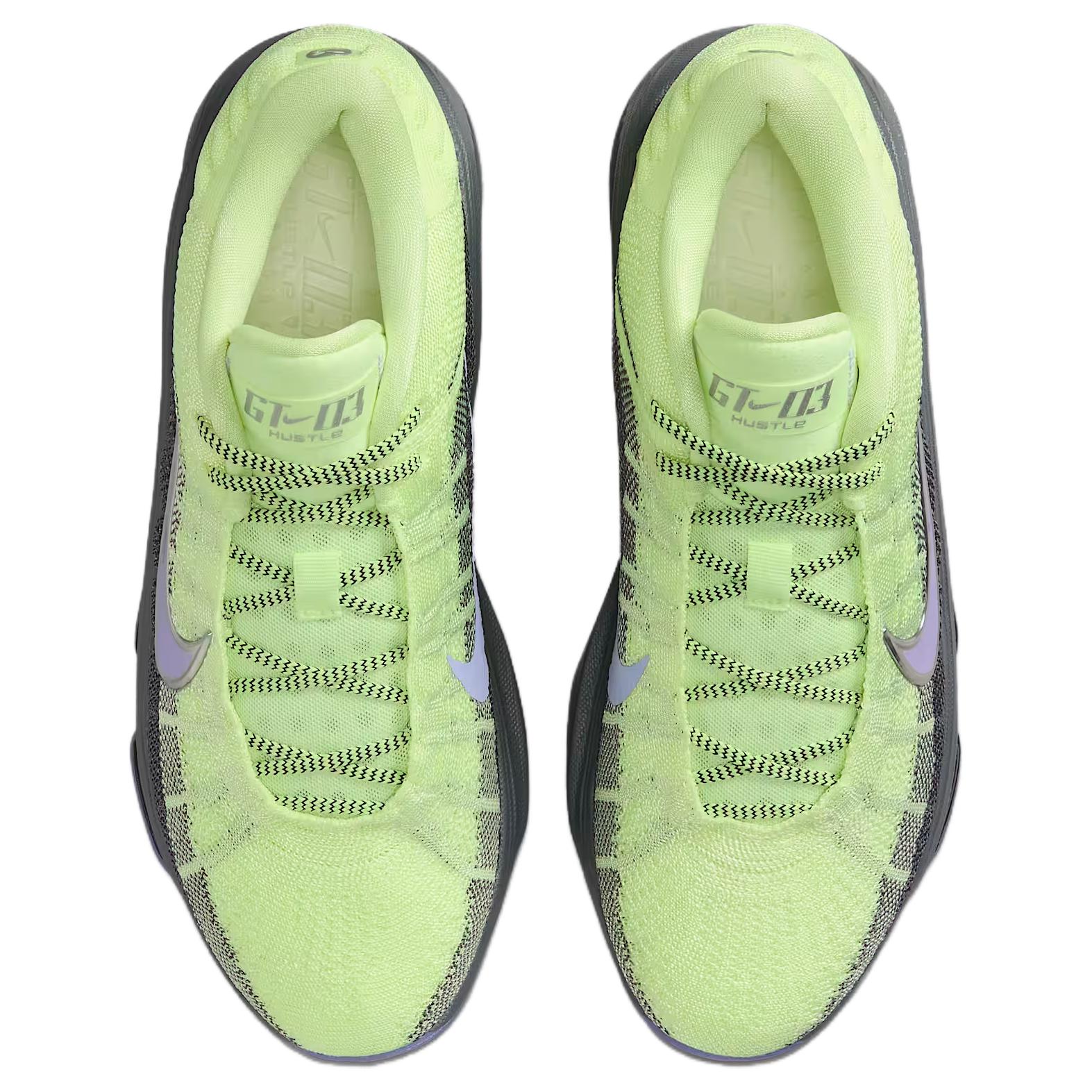Nike GT Hustle 3 Fashion Trend Basketball Shoes Unisex Green