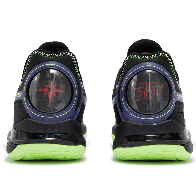 361° DVD2 SE Sports Car Game Ready Cushioning, Wear Resistant Low top Basketball Shoes Men’s Obsidian Black