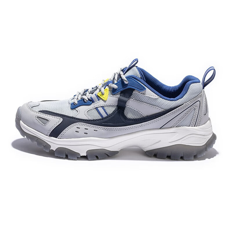 TOREAD Mountaineering & Hiking Shoes Men’s Low Top Premium Gray Navy Blue
