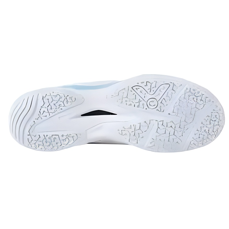 VICTOR A550 Slip Resistant, Abrasion Resistant, Breathable Low top Badminton Shoes Unisex White Blue