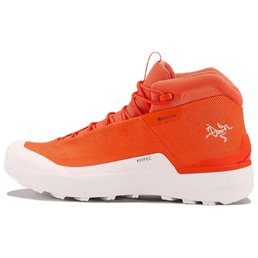 Arc'teryx KOPEC Waterproof, Slip Resistant, Abrasion Resistant Mid top Hiking Shoes Women's Orange