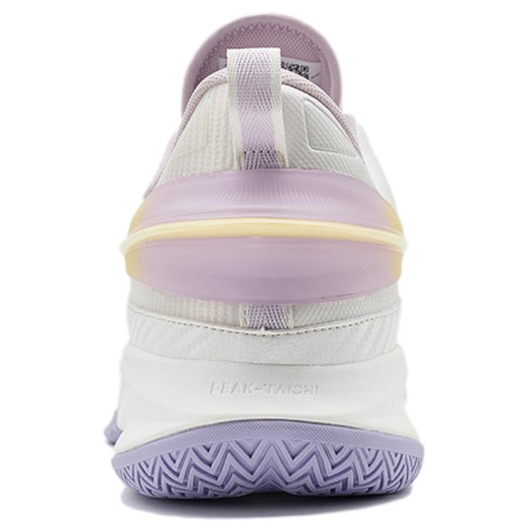 PEAK Slip Resistant Cushioning Slip Resistant Cushioning Low top Basketball Shoes Men’s Beige Purple