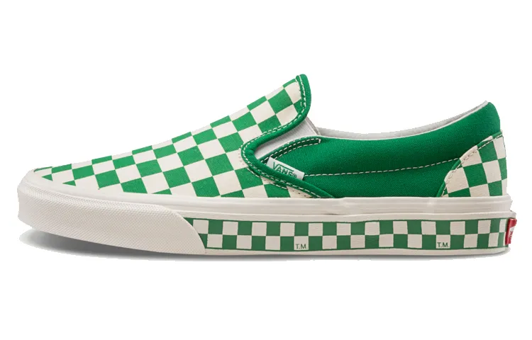 Slip-On Classic Vans 'Nextor Checkerboard - Jolly Green'