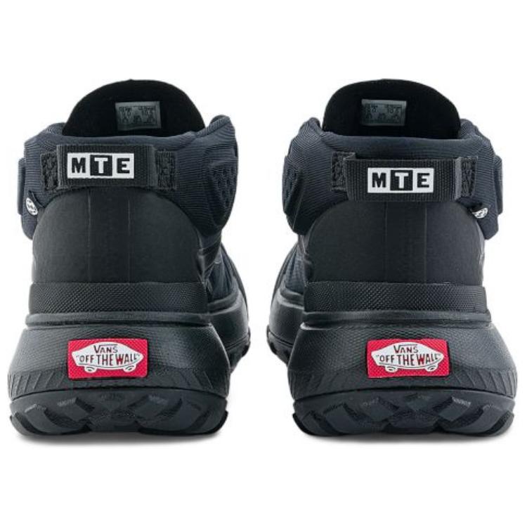 Vans MTE Crosspath Comfortable Abrasion Resistant Mid top Mountaineering Shoes Unisex Black