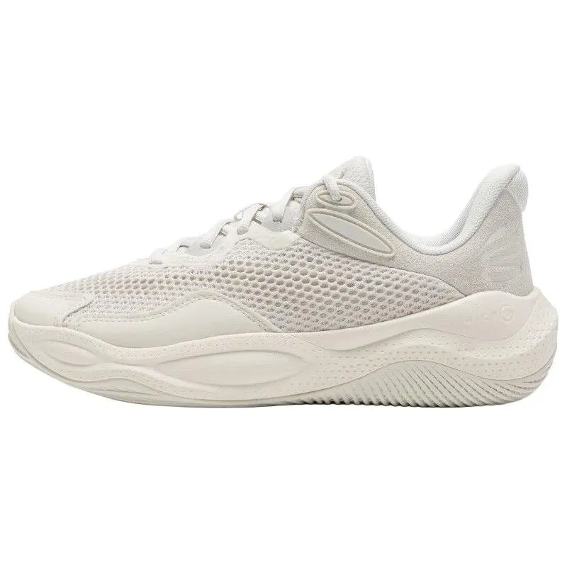 Under Armour Curry Splash 24 Abrasion Resistant Breathable Low top Basketball Shoes Unisex White