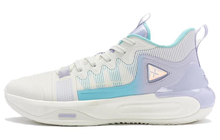 XTEP Abrasion Resistant Low top Basketball Shoes Men’s White