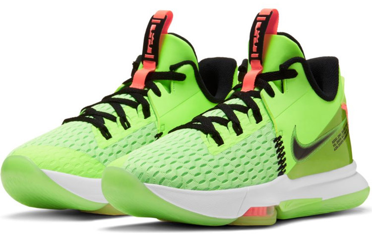 Кроссовки Nike Witness 5 EP TPU (салатовые) — 荧光绿色 — фото 3