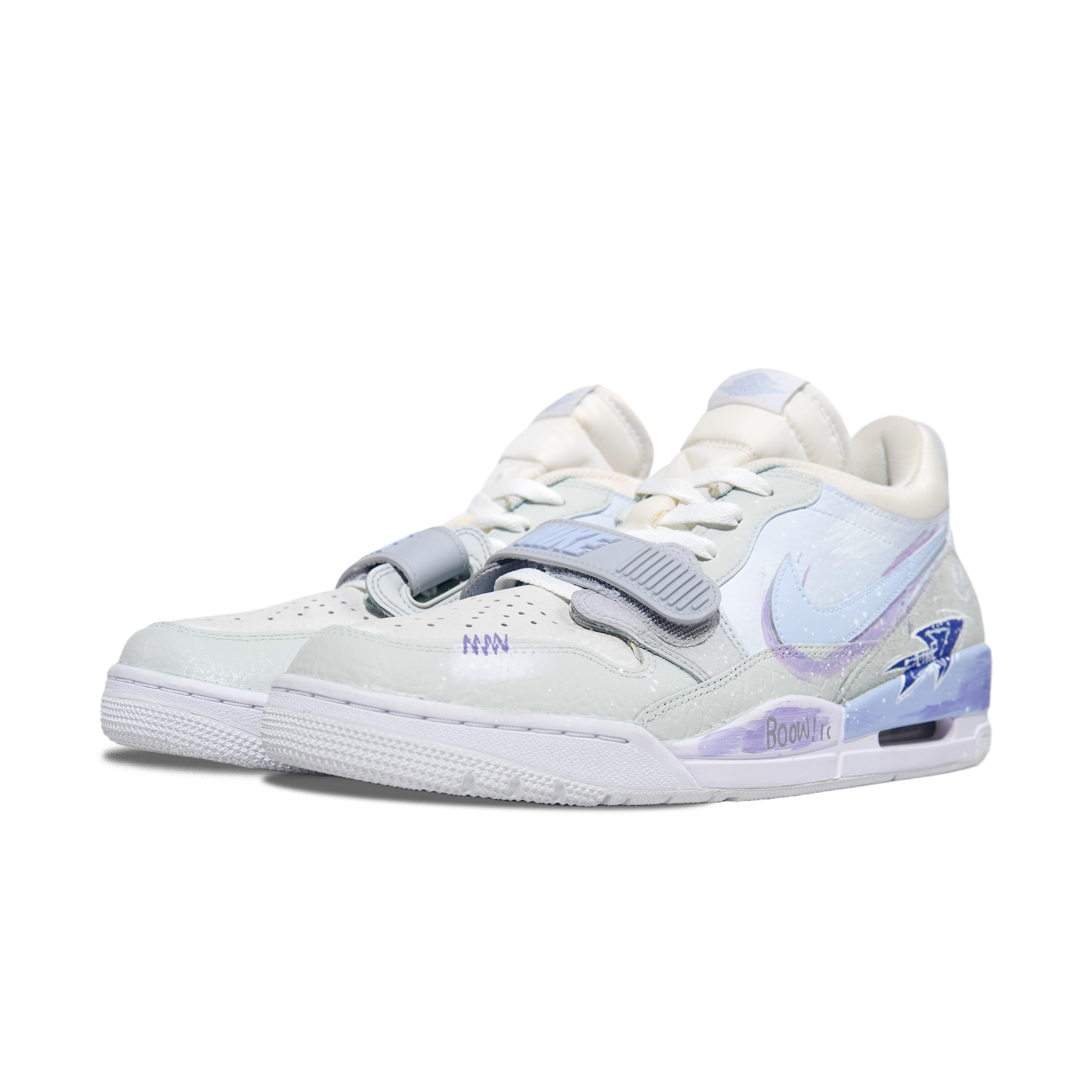 Jordan Air Jordan Legacy Cushioning Slip Resistant Abrasion Resistant Coverage Low top Vintage Basketball Shoes Men’s