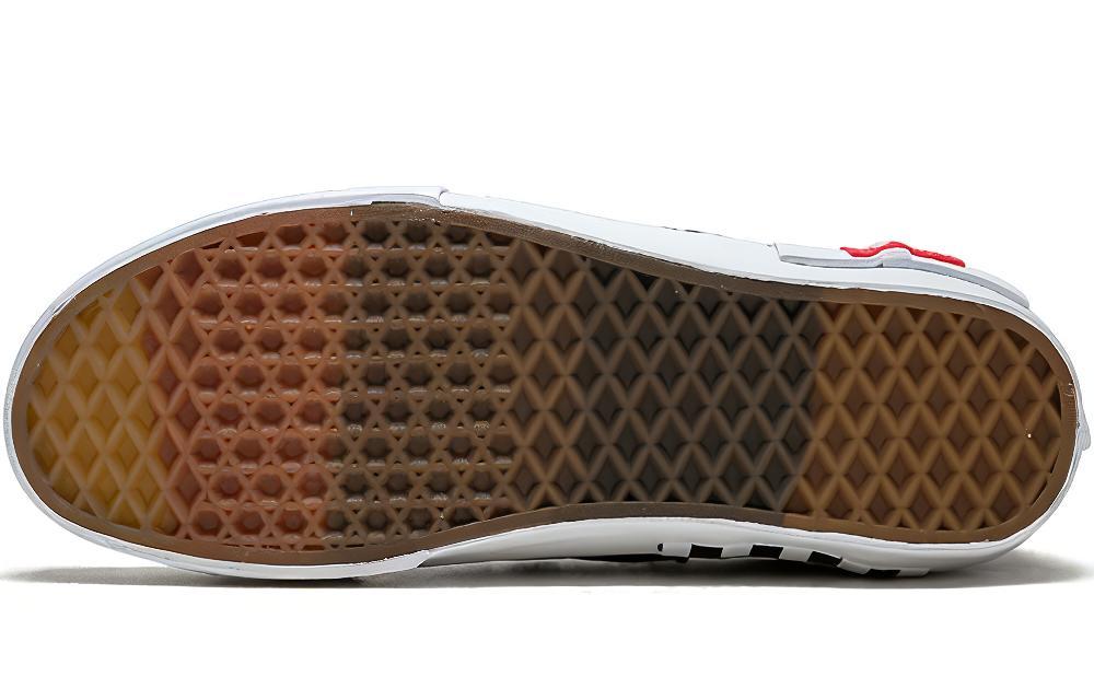 Слипоны Vans Vault Slip-On Cap LX Dr (сине-белые) — Синий / белый — фото 5