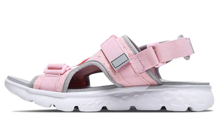 Skechers D'LITES 2.0 Sports Beach Sandals Women's Gray Pink