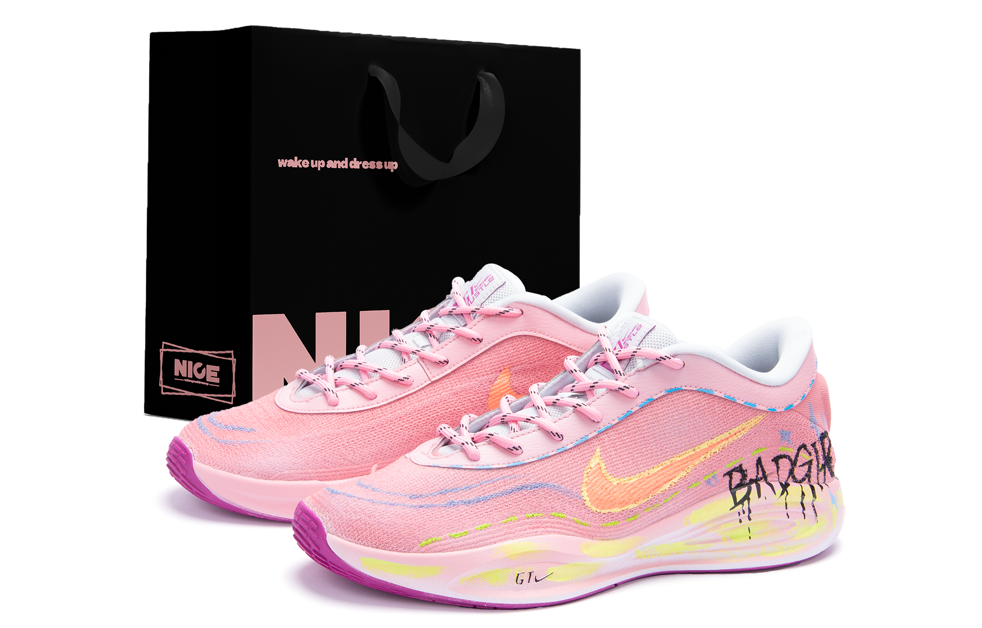 Nike GT Hustle Academy Cushioning Abrasion Resistant Cushioning, Wear Resistant Low top Basketball Shoes Unisex
