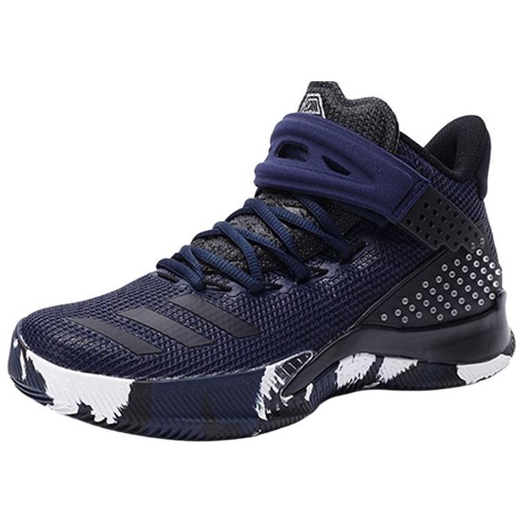 Adidas Ball 365 Slip Resistant Abrasion Resistant Low top Basketball Shoes Men’s Navy Blue