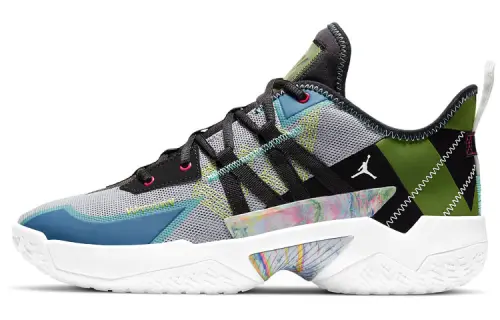Air Jordan Westbrook One Take 2 'Wolf Grey Aurora Green'