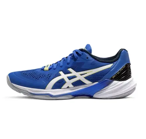 Asics Sky Elite FF non-slip wear-resistant professional stable low-top volleyball shoes men's blue